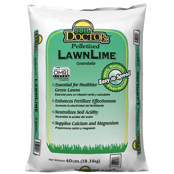 Oldcastle 54050860 Pelletized Lawn Lime, 40 lb Bag