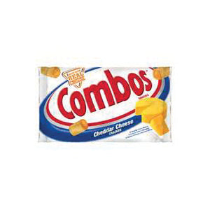 Combos CCCOMBO18 Stuffed Snacks, Cheddar, Cheese Flavor, 1.7 oz Bag