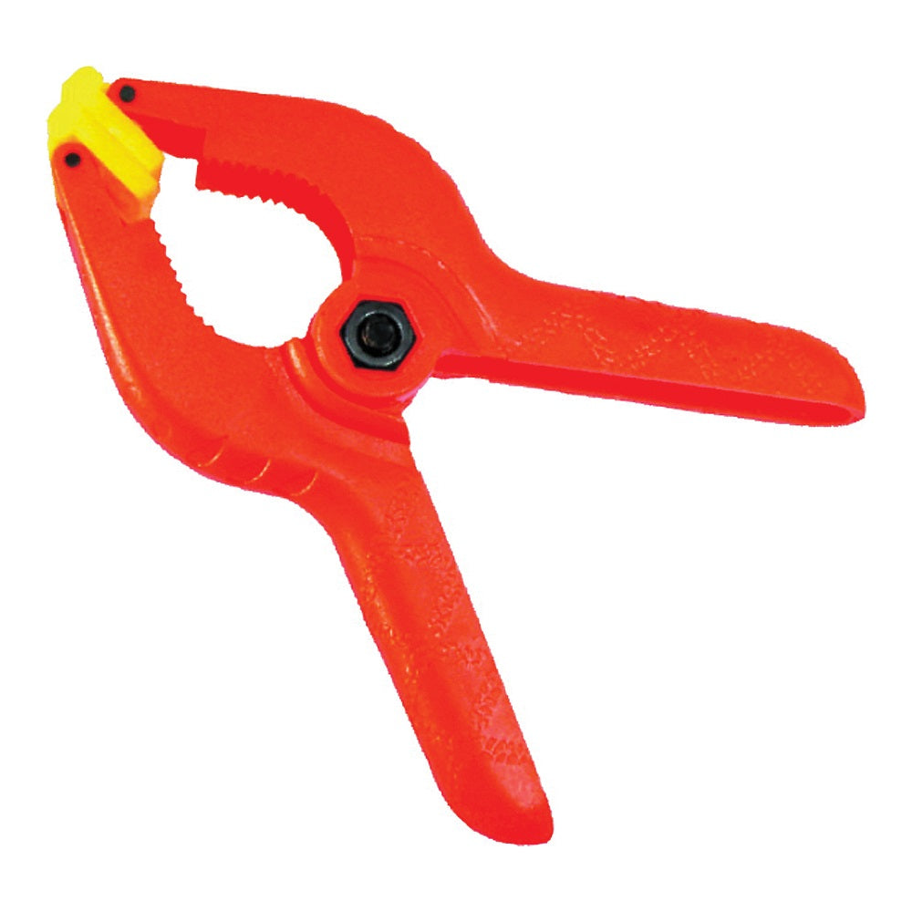 Vulcan JLWCX007-1 Spring Clamp, 1 in Clamping, Nylon, Blue/Orange/Yellow