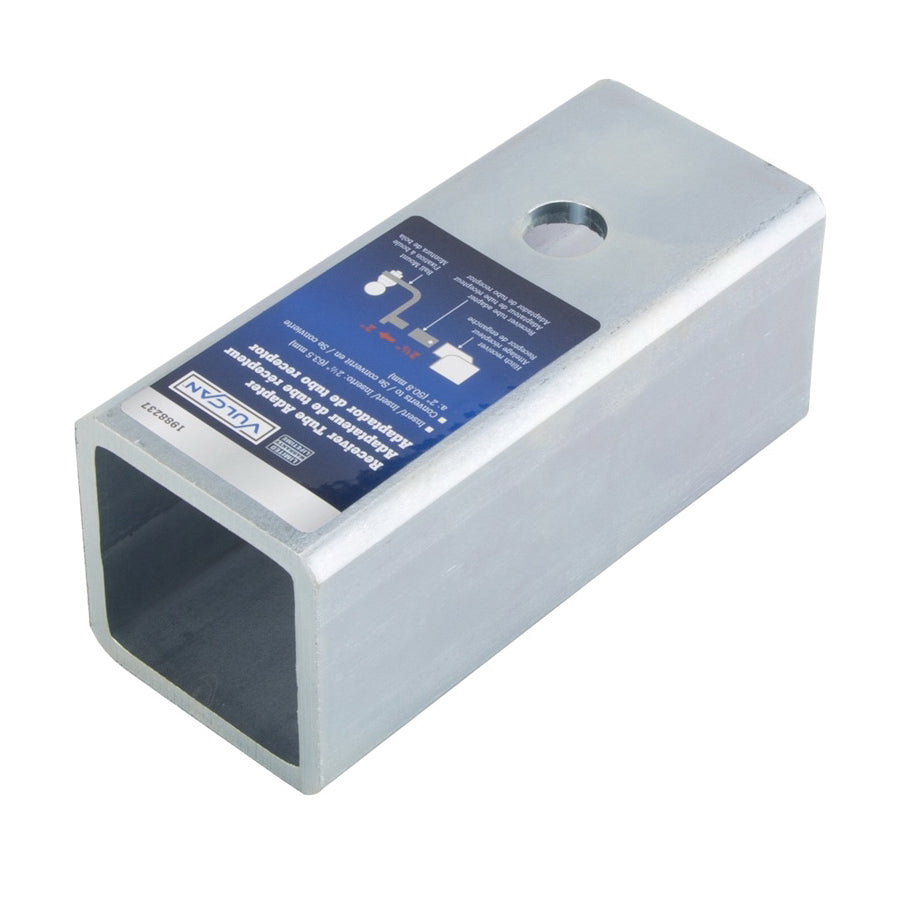 Vulcan RTA01 Receiver Tube Adapter, Steel, Zinc