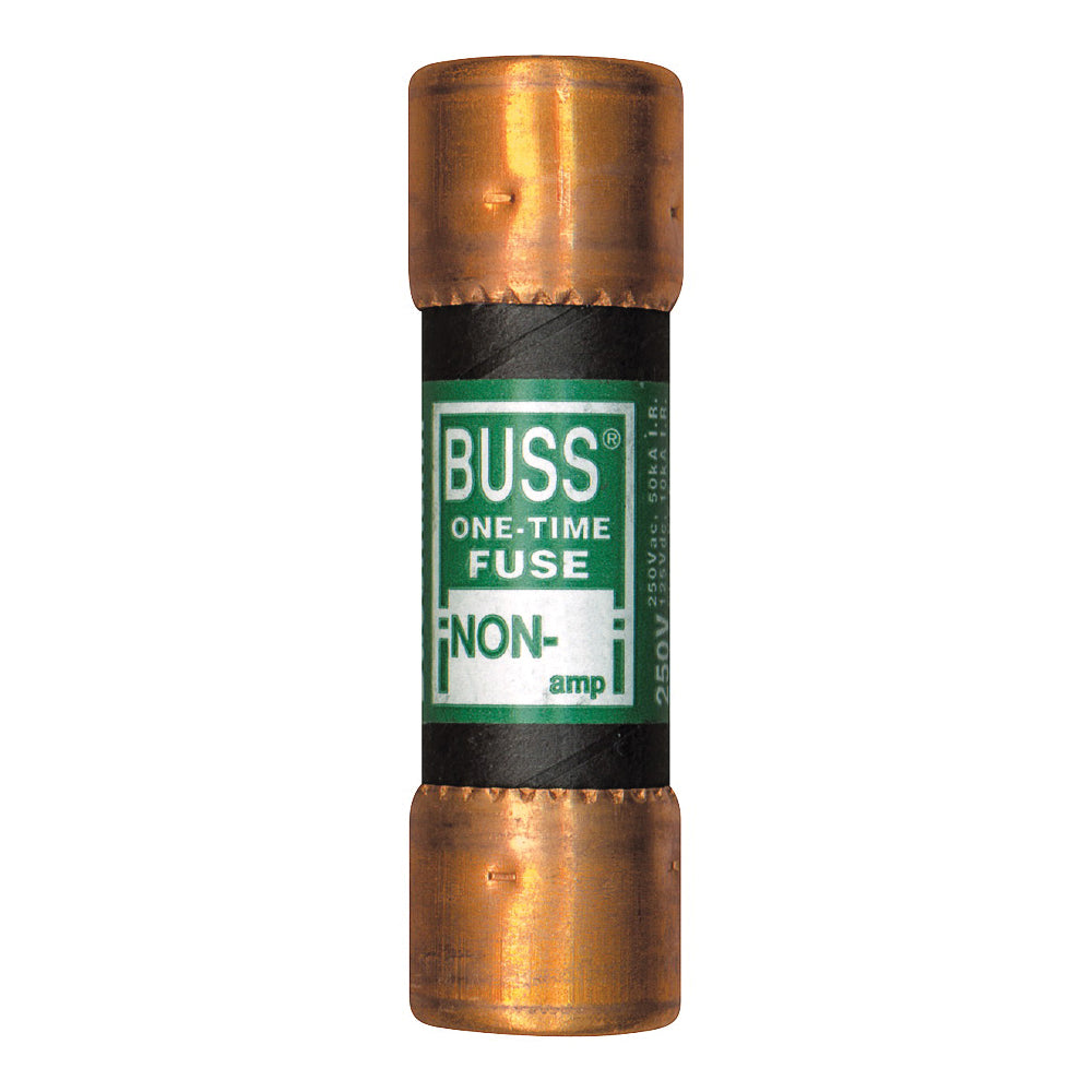 Bussmann NON-40 Fuse, 40 A, 250 VAC, 125 VDC, 50 kA Interrupt, Melamine Body, Cartridge Fuse