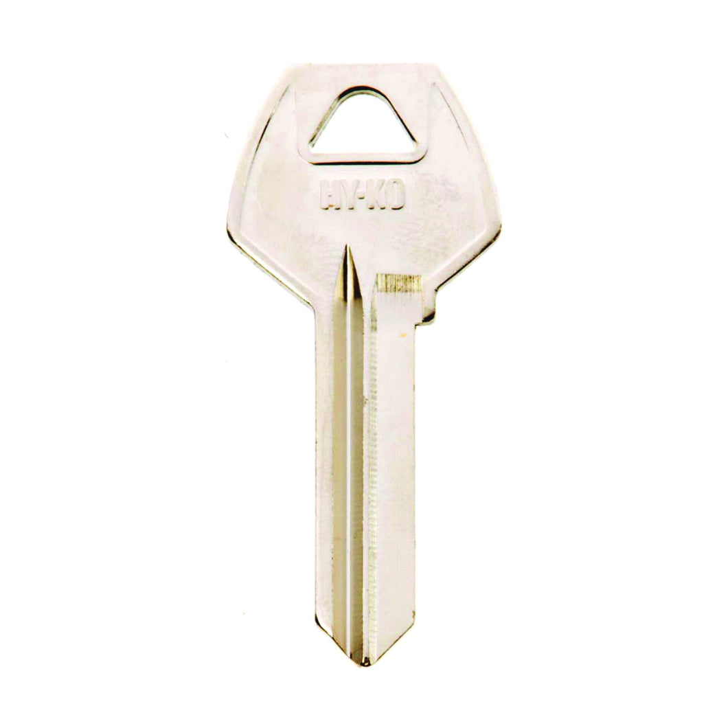HY-KO 11010CO89 Key Blank, Brass, Nickel, For: Corbin Russwin Cabinet, House Locks and Padlocks