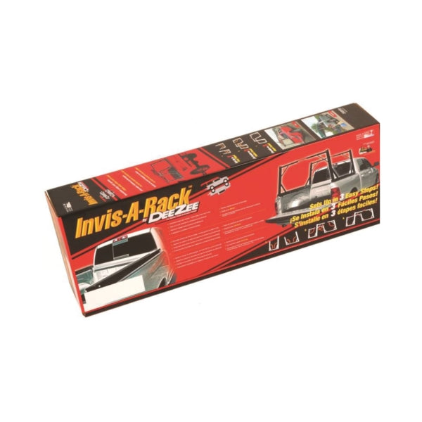 DEE ZEE DZ951800 Ladder Rack, Heavy-Duty, Aluminum, Black, Powder-Coated, For: Full-Size Pickup Trucks