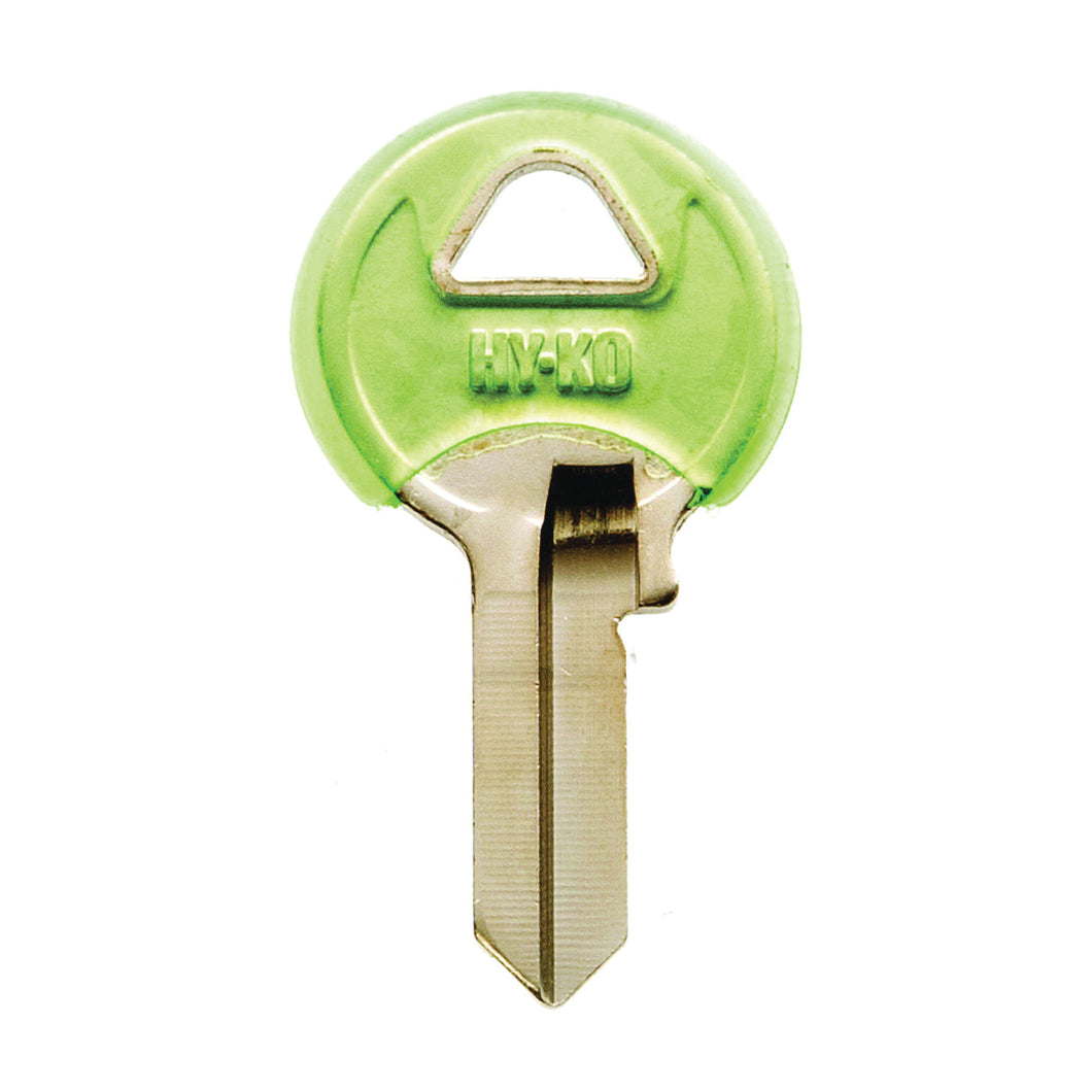 HY-KO 13005M1PDM Key Blank, Brass, Nickel, For: Master Cabinet, House Locks and Padlocks