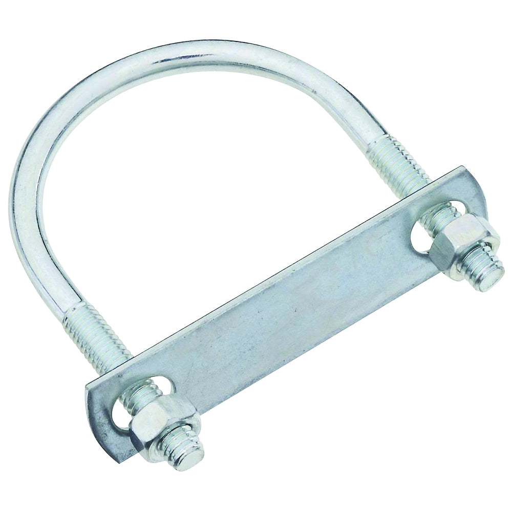 National Hardware N222-182 U-Bolt, 5/16-18 Thread, 1-3/4 in L Thread, Steel, Zinc