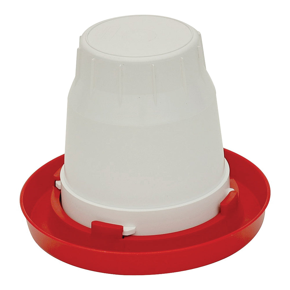 FORTEX-FORTIFLEX 1GFB Chick Waterer Base, 11 in Dia, 1-3/8 in H