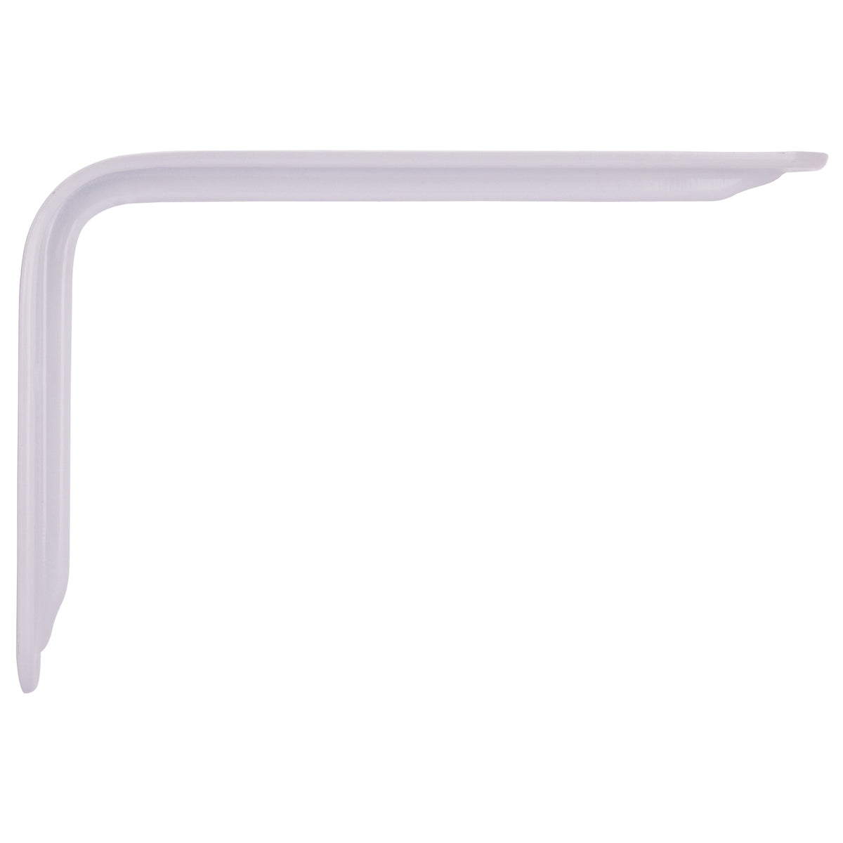 ProSource 25221PHL-PS Magnum Shelf Bracket, 90 lb/Pair, 12 in L, 8-1/4 in H, Steel, White