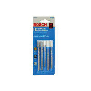 Bosch T500 Jig Saw Blade Kit, 5-Piece, Bi-Metal