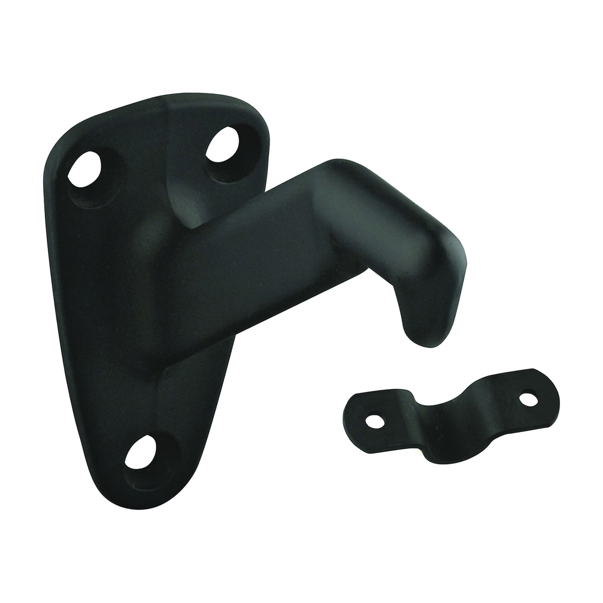 National Hardware N830-118 Heavy-Duty Handrail Bracket, 250 lb, Zinc, Oil-Rubbed Bronze