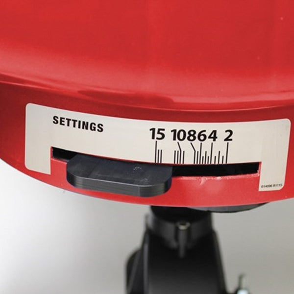 CHAPIN 81000A Residential Turf Spreader, 80 lb Capacity, Steel Frame, Poly Hopper, Pneumatic Wheel