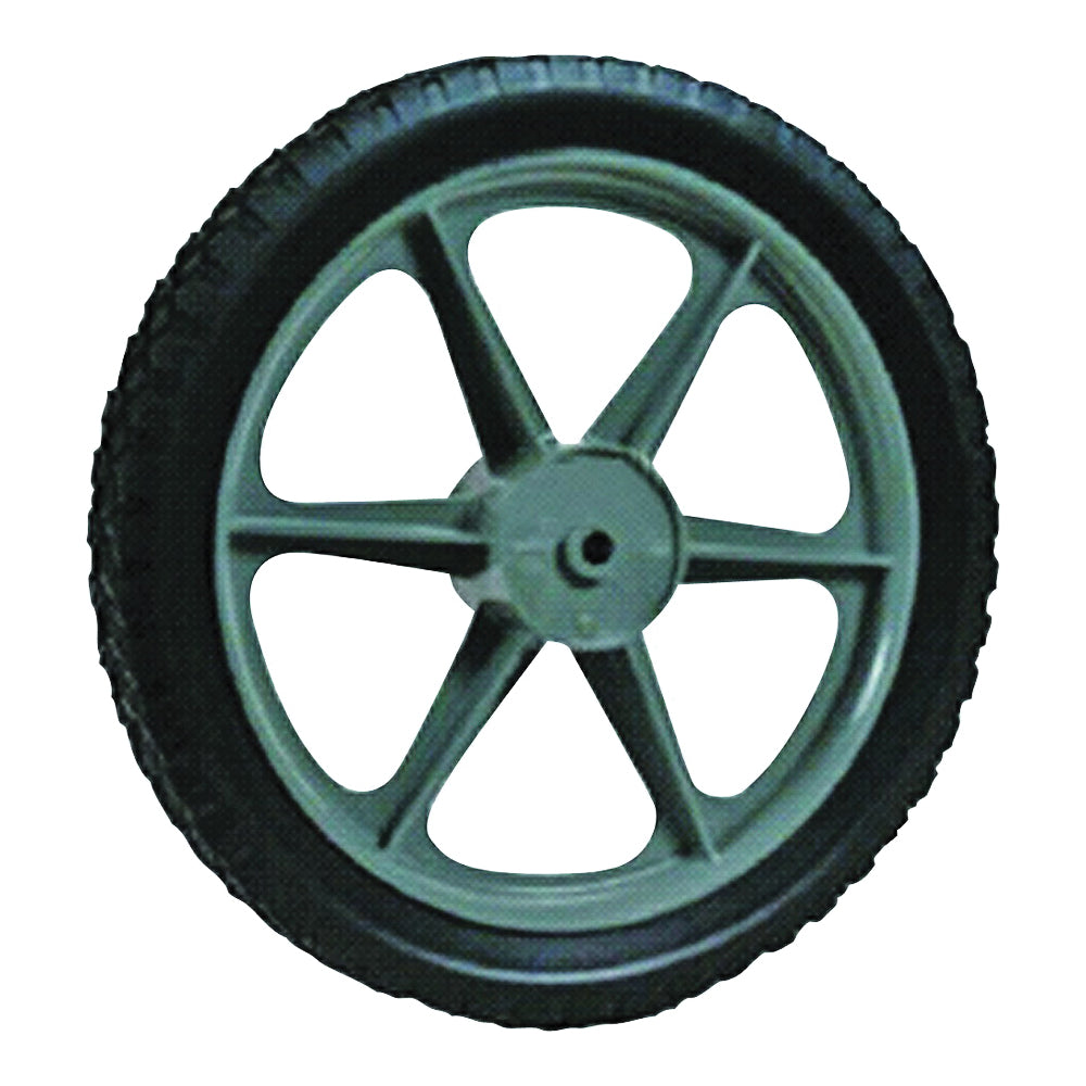 ARNOLD 1475-P Tread Wheel, Butyl Rubber/Plastic, For: High Wheel Lawn Mowers