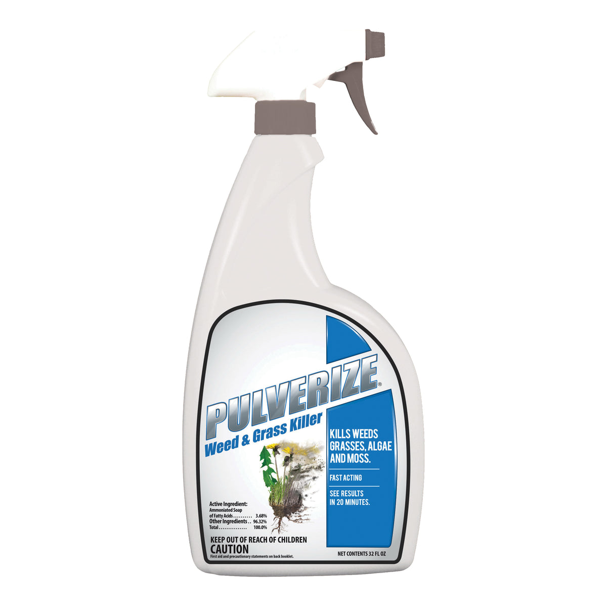 Pulverize PWG-U-032 Weed and Grass Killer, 32 oz Bottle