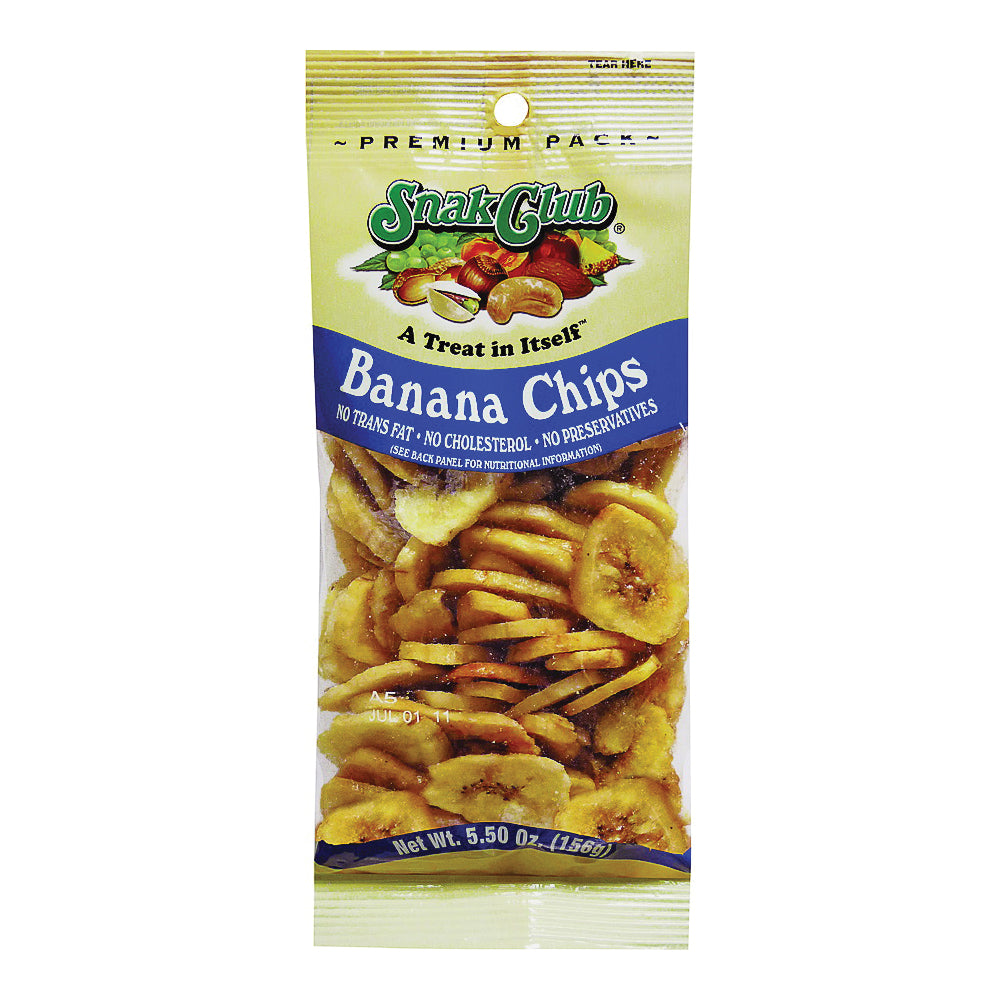 SNAK CLUB SC21419 Banana Chips, 5.5 oz
