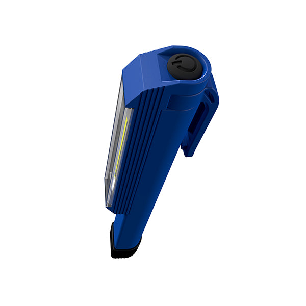 NEBO 6351 Work Light, AAA Battery, LED Lamp, 170 Lumens, Blue