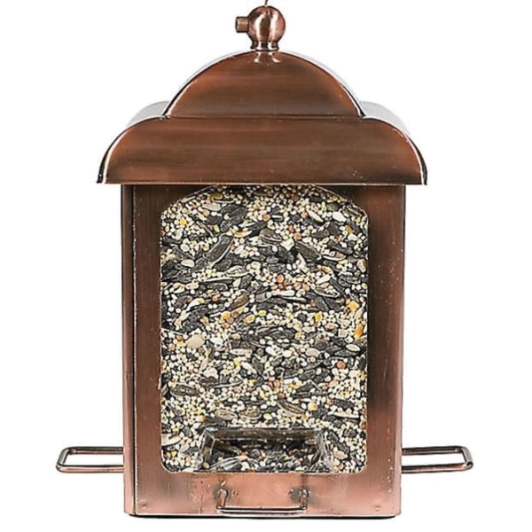 Perky-Pet 365 Bird Feeder, Lantern, 2-1/2 lb, 4-Port/Perch