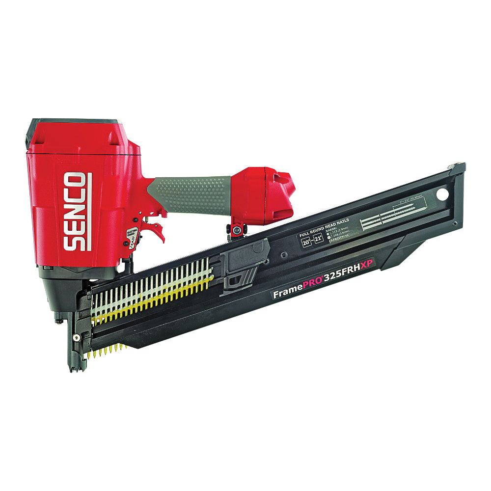SENCO 4H0101N Framing Nailer, 64 Magazine, 20 deg Collation, Plastic Strip Collation, 2 to 3-1/4 in L Fastener