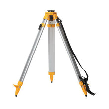 Load image into Gallery viewer, DeWALT DW0737 Construction Tripod, 38 in Min H, 60 in Max H, 5/8 x 11 in Mounting, Aluminum
