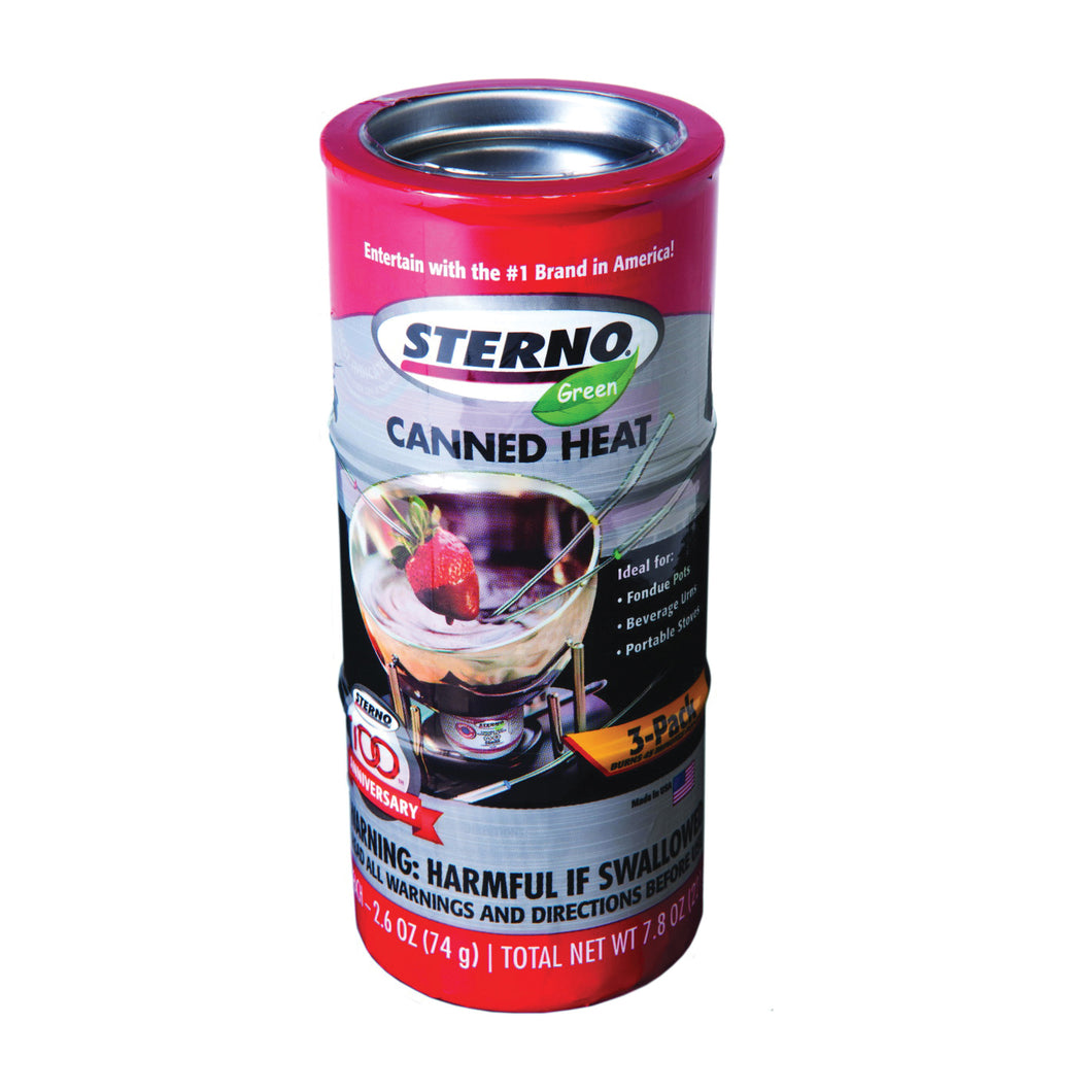 Sterno 20230 Dish Chaffing Fuel, 2.6 oz Can, 45 min Burn Time