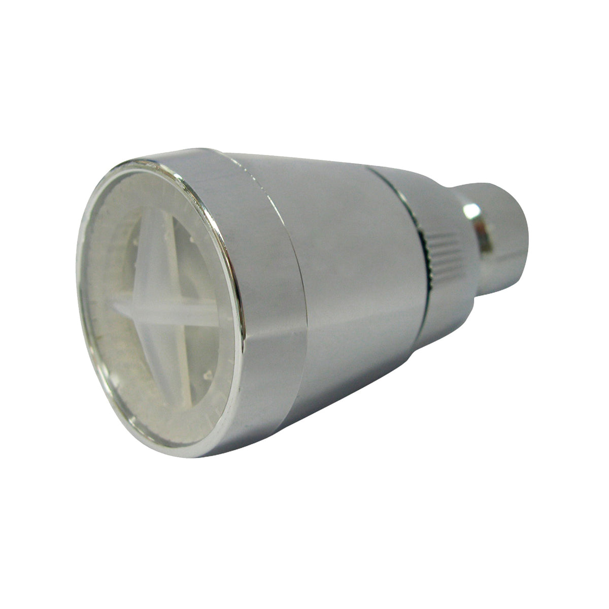 Boston Harbor PP6881320 Shower Head, Round, 1.8 gpm, 1/2-14 NSPM Connection, Threaded, ABS, 1-3/4 in Dia