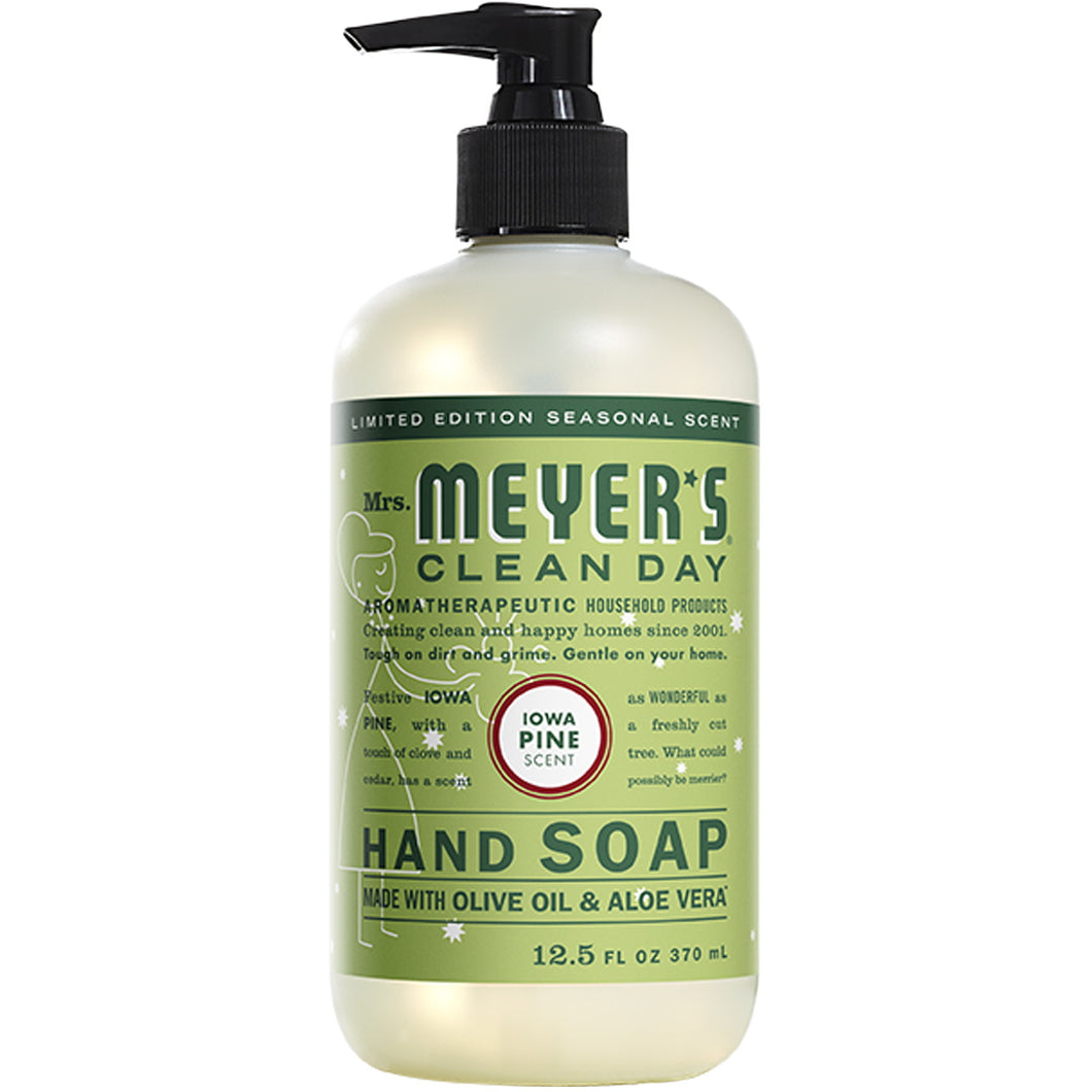Mrs. Meyer's 17421 Hand Soap, Iowa Pine, 1.25 fl-oz