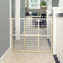 Load image into Gallery viewer, North States 4618A Wire Mesh Gate, Wood, Vinyl Coated, 32 in H x 29-1/2 to 50 in W Dimensions
