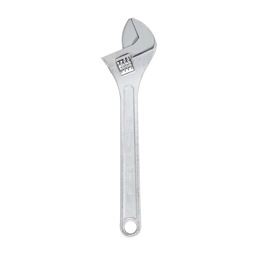 Vulcan JL15018-3L Adjustable Wrench, 18 in OAL, 2-3/16 in Jaw, Steel, Chrome