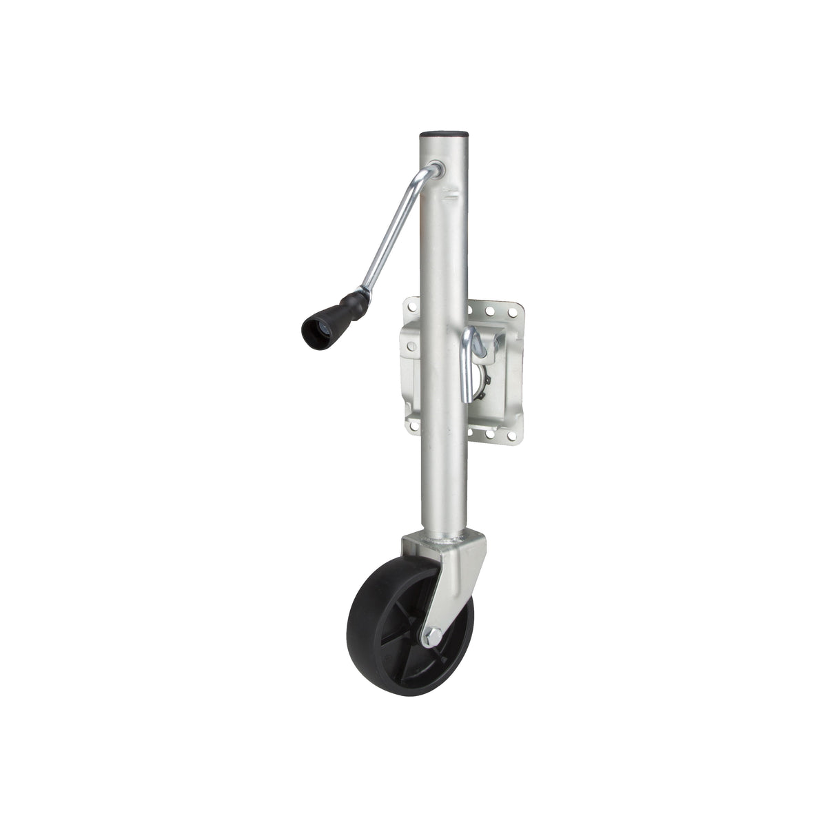 Vulcan HBB15 Trailer Jack, 1000 lb Lifting, 22-3/4 in Max Lift H, Spiral Lifting, 16-1/2 to 26-1/2 in OAH, Steel