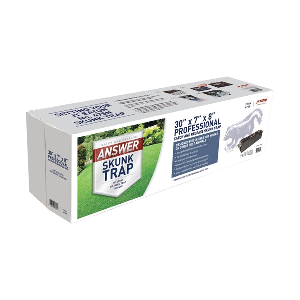 J.T. EATON 475N Catch and Release Skunk Trap, 29 in W, 7 in H