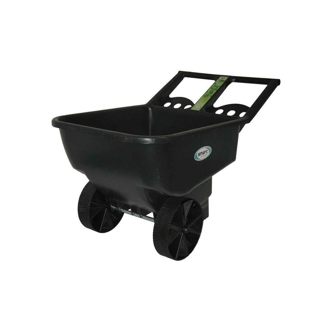 Smart Living SLC450 Smart Cart, 250 lb, 25 in L x 21 in W x 18 in H Deck, Poly Deck, 2-Wheel, 10 in Wheel, Black