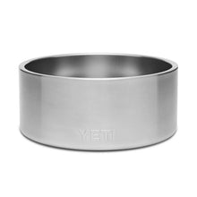 Load image into Gallery viewer, YETI Boomer 21071500000 Dog Bowl,  8 in Dia, 8 Cup Volume, Stainless Steel, Stainless Steel
