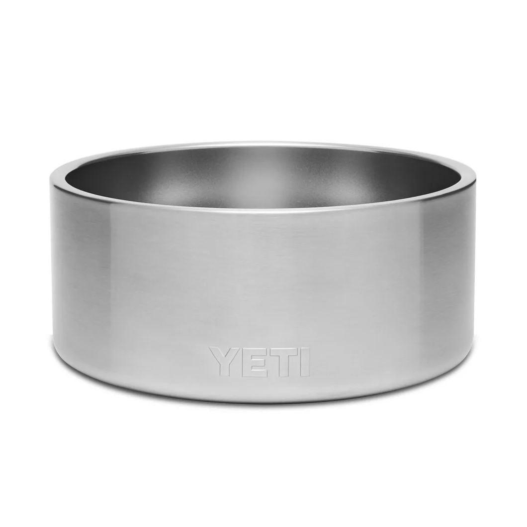 YETI Boomer 21071500000 Dog Bowl,  8 in Dia, 8 Cup Volume, Stainless Steel, Stainless Steel