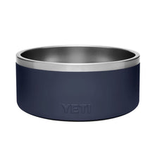 Load image into Gallery viewer, YETI Boomer 21071499998 Dog Bowl,  8 in Dia, 8 Cup Volume, Stainless Steel, Navy
