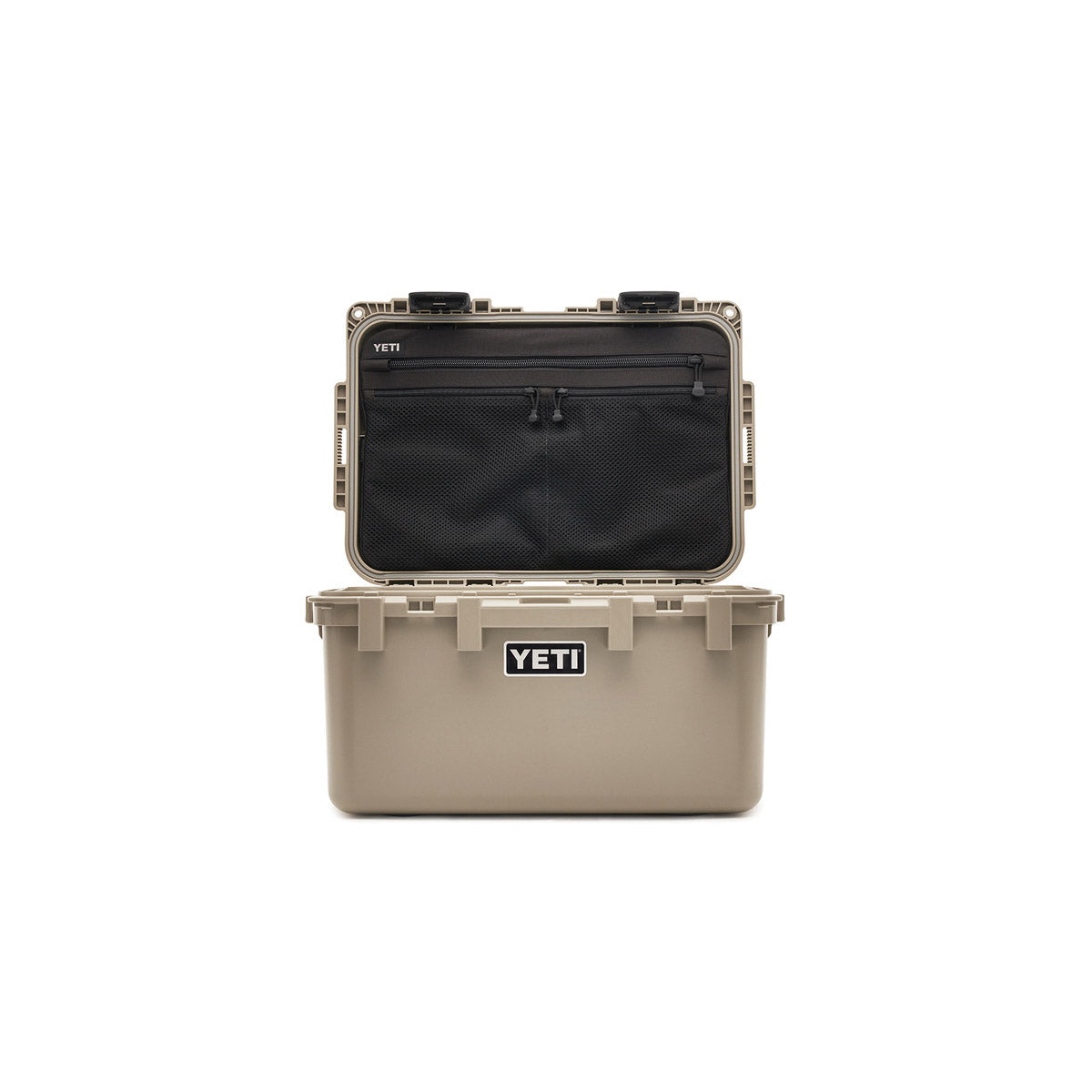 YETI LoadOut GoBox Series 26010000030 Gear Case, 30 L Capacity, Plastic, Desert Tan