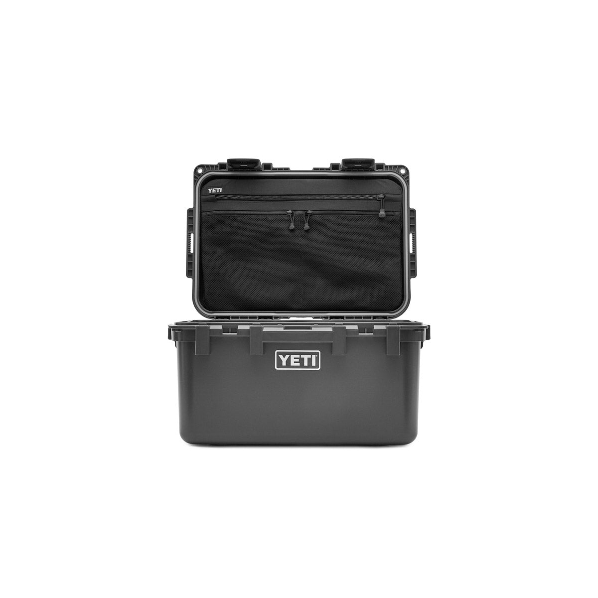 YETI LoadOut GoBox Series 26010000026 Gear Case, 30 L Capacity, Plastic, Charcoal