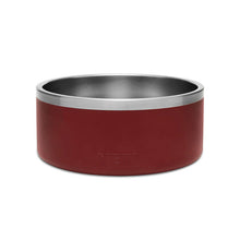 Load image into Gallery viewer, YETI Boomer 21071500001 Dog Bowl, 8 in Dia, 8 Cup Volume, Stainless Steel, Brick Red
