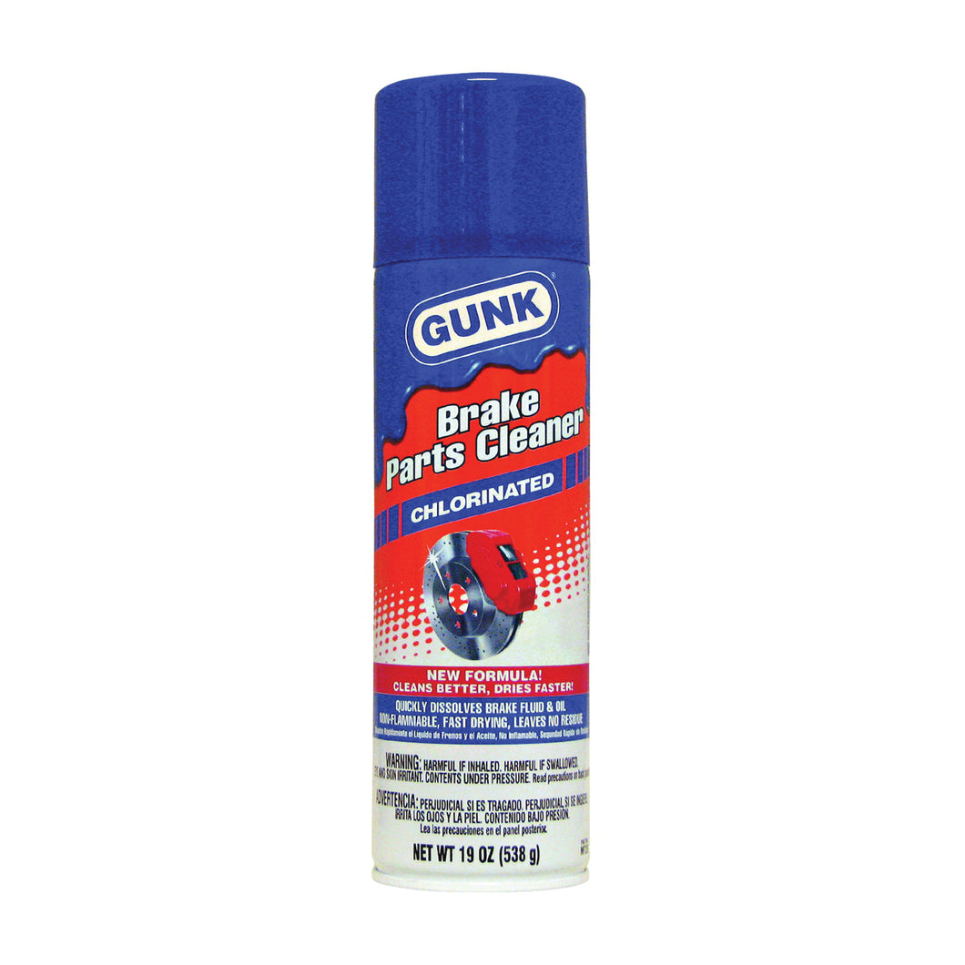 GUNK M720 Brake and Parts Cleaner, 19 oz Aerosol Can, Liquid, Sweet Chloroform