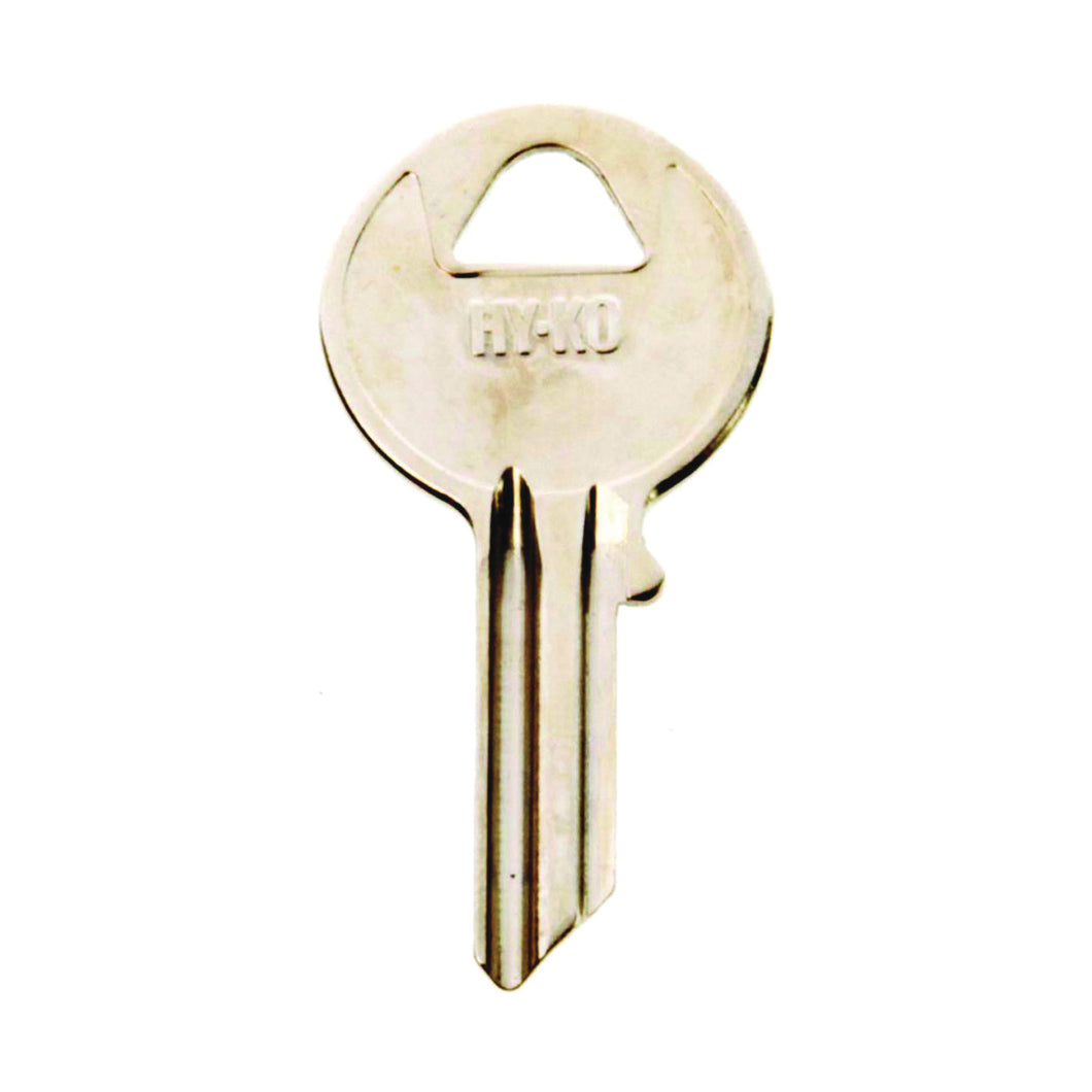HY-KO 11010Y5 Key Blank, Brass, Nickel, For: Yale Cabinet, House Locks and Padlocks