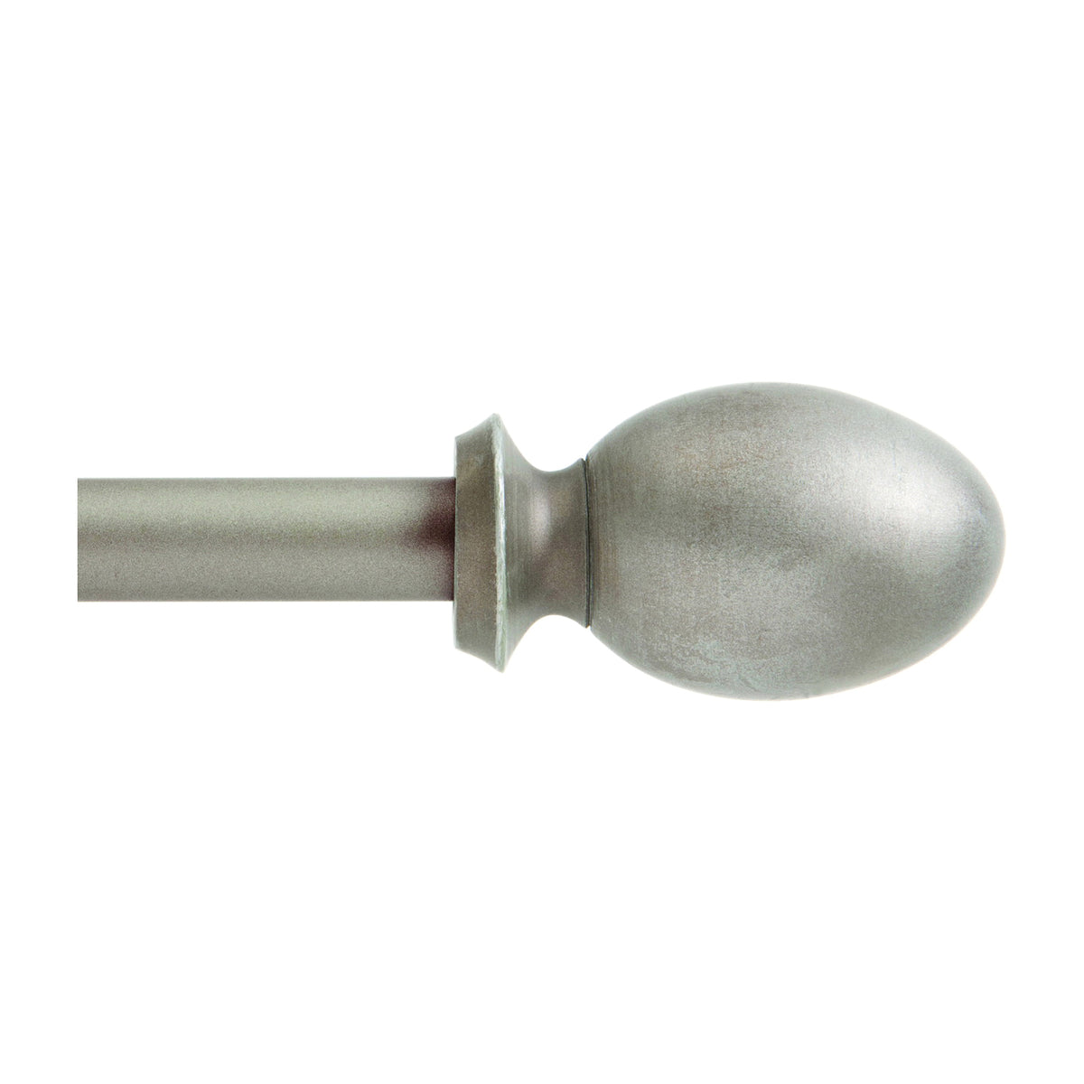 Kenney KN75780 Cafe Rod, 5/8 in Dia, 28 to 48 in L, Metal, Antique Pewter