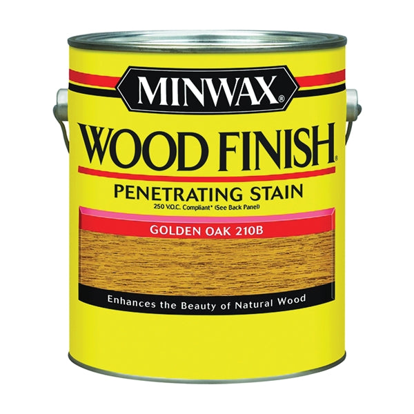 Minwax Wood Finish 710710000 Wood Stain, Golden Oak, Liquid, 1 gal, Can