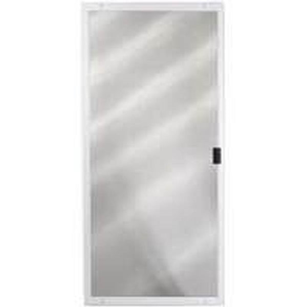 SCREEN TIGHT SMATIC36GRY Screen Door, 36 in W, Gray