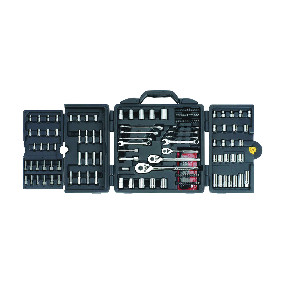 STANLEY 96-011 Mechanic's Tool Set, 170-Piece, Chrome Vanadium, Chrome Vanadium