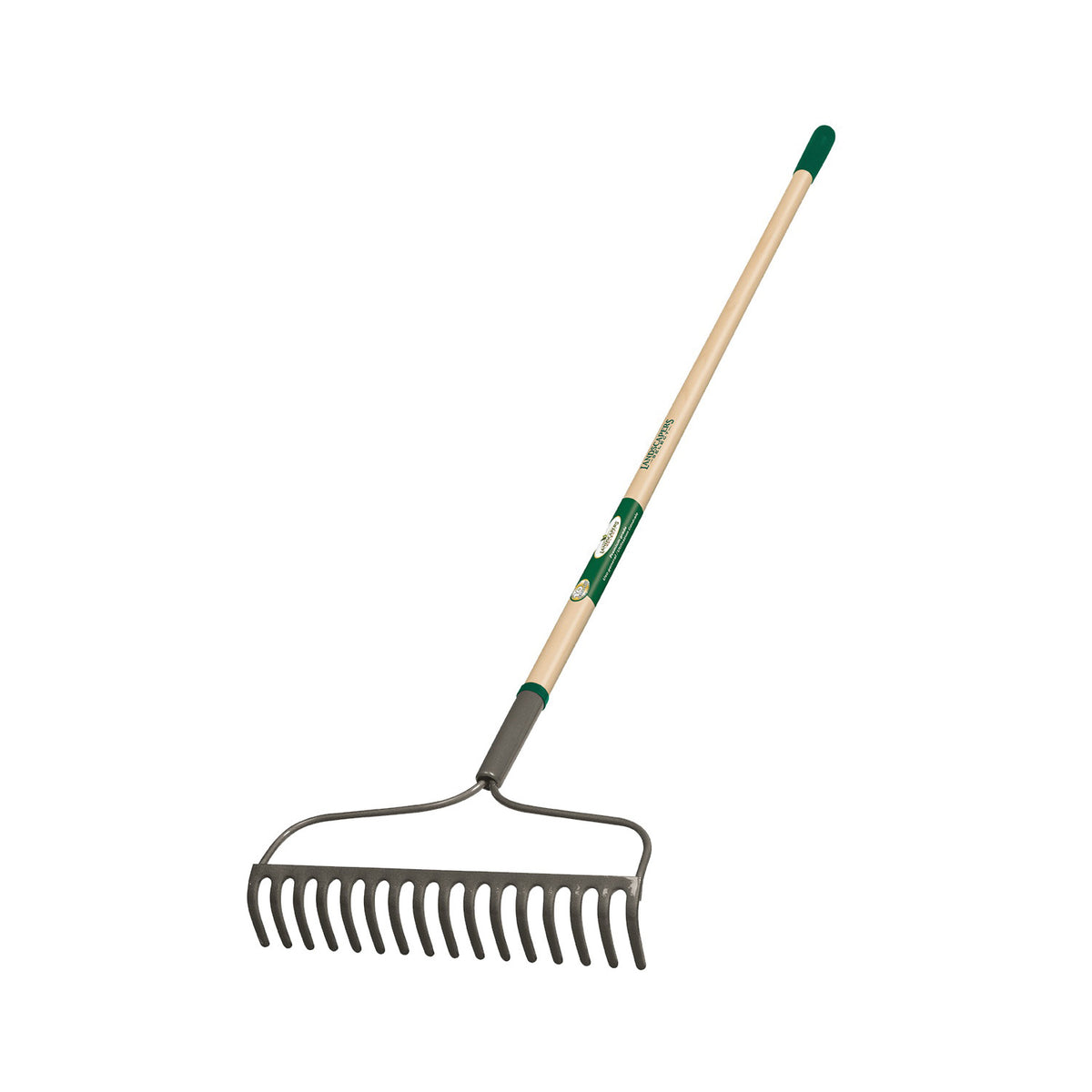 Landscapers Select 34582 Bow Rake, 16 in W Head, 16 -Tine, Steel Tine, 54 in L Handle