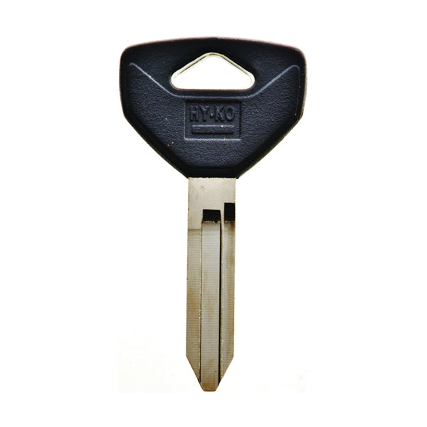 HY-KO 12005Y155 Key Blank, Brass, Nickel, For: Chrysler, Dodge, Eagle, Jeep, Plymouth Vehicles