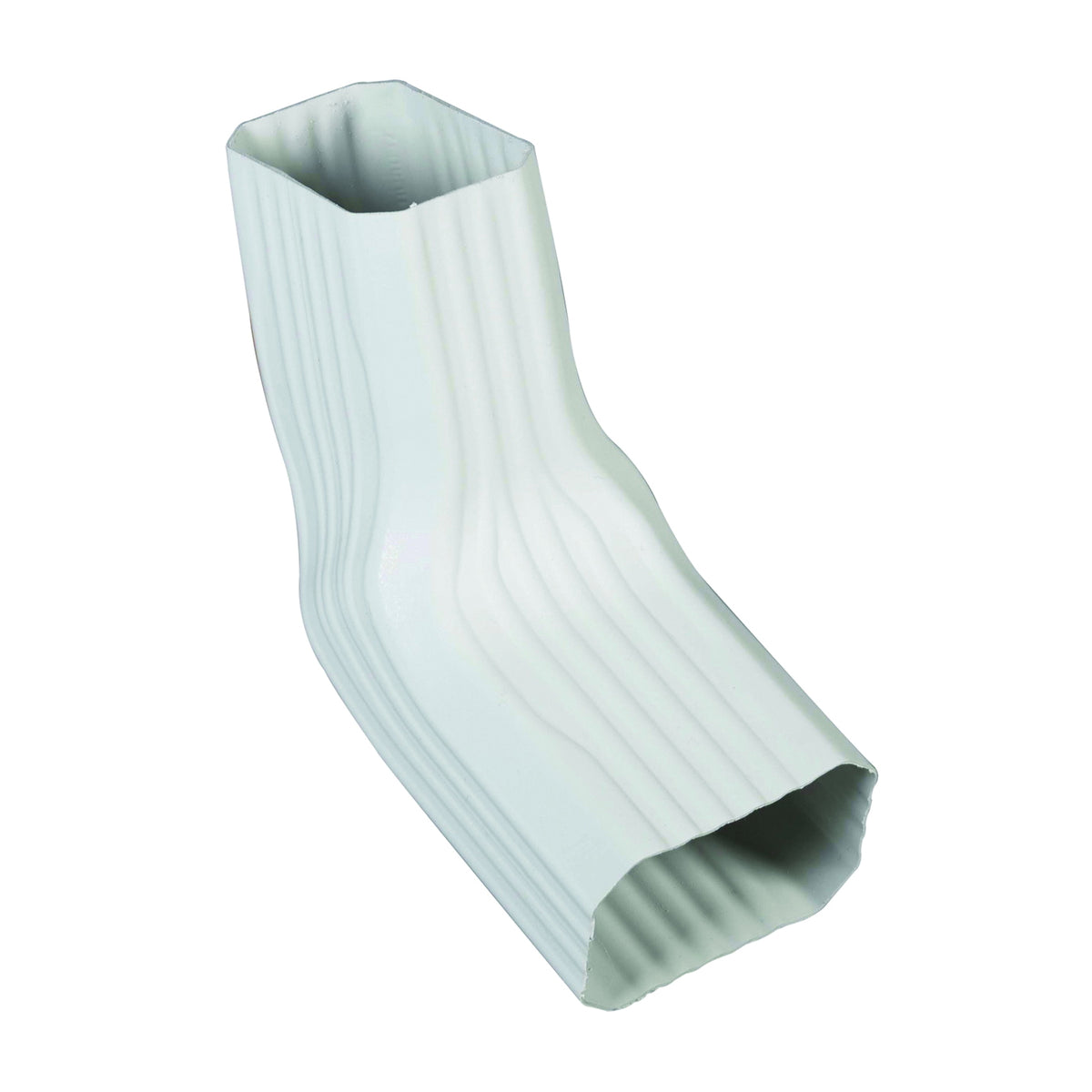 Amerimax 37064 Transition Elbow, Vinyl, White