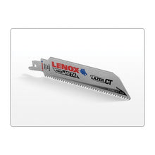 Load image into Gallery viewer, Lenox 2014224 Reciprocating Saw Blade, 1 in W, 9 in L, 8 TPI, Carbide Cutting Edge
