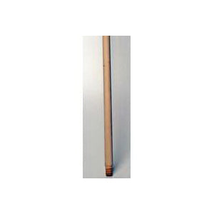 SUPREME ENTERPRISE LA135S Broom Handle, 7/8 in Dia, 48 in L, Threaded, Wood