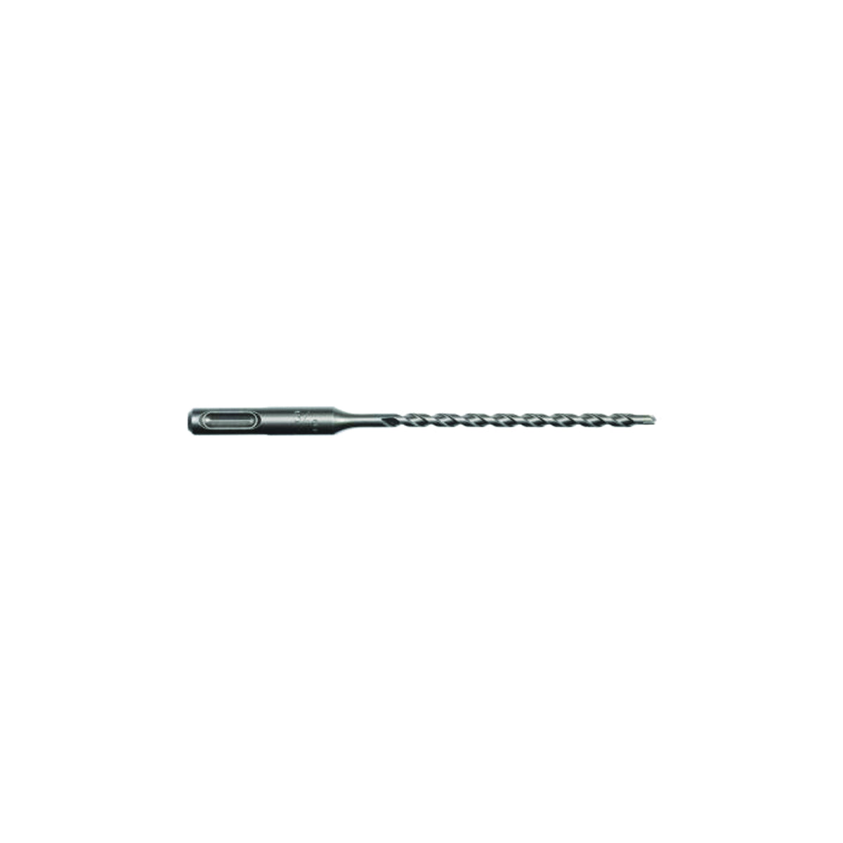 IRWIN 322004 Hammer Drill Bit, 3/16 in Dia, 6 in OAL, Twist Flute, 1-Flute, 2 in Dia Shank, SDS Plus Shank