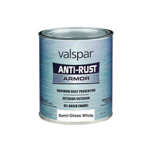 Load image into Gallery viewer, Valspar 21800 Series 044.0021841.005 Enamel, Semi-Gloss, White, 1 qt, Can

