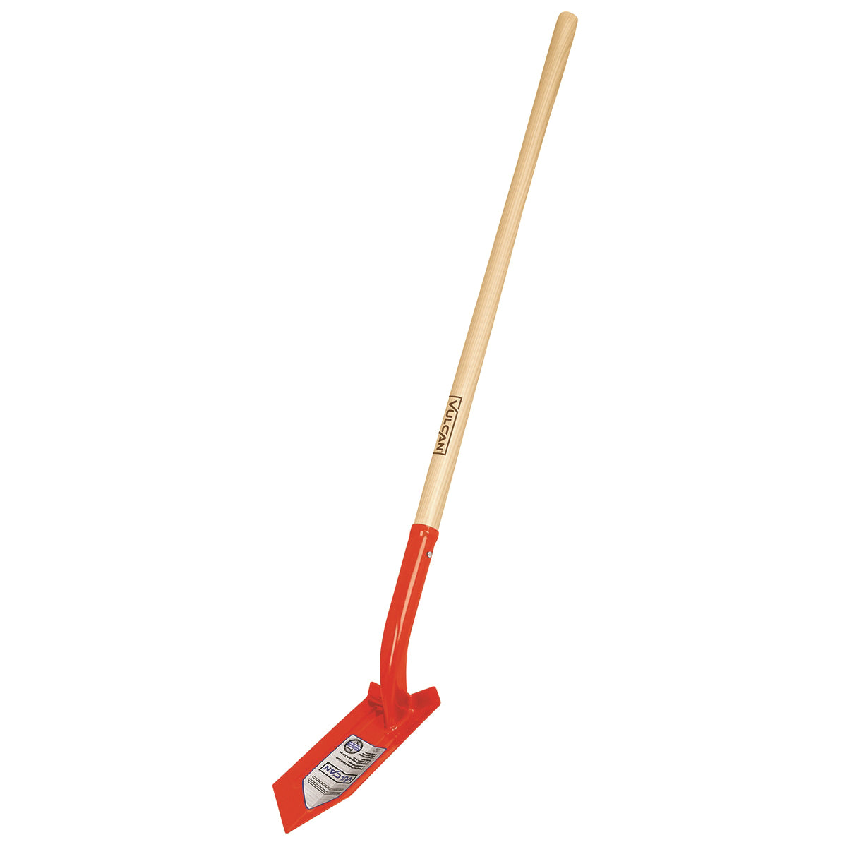 Vulcan 34460 Trenching Shovel, Wood Handle, Long Handle, 48 in L Handle