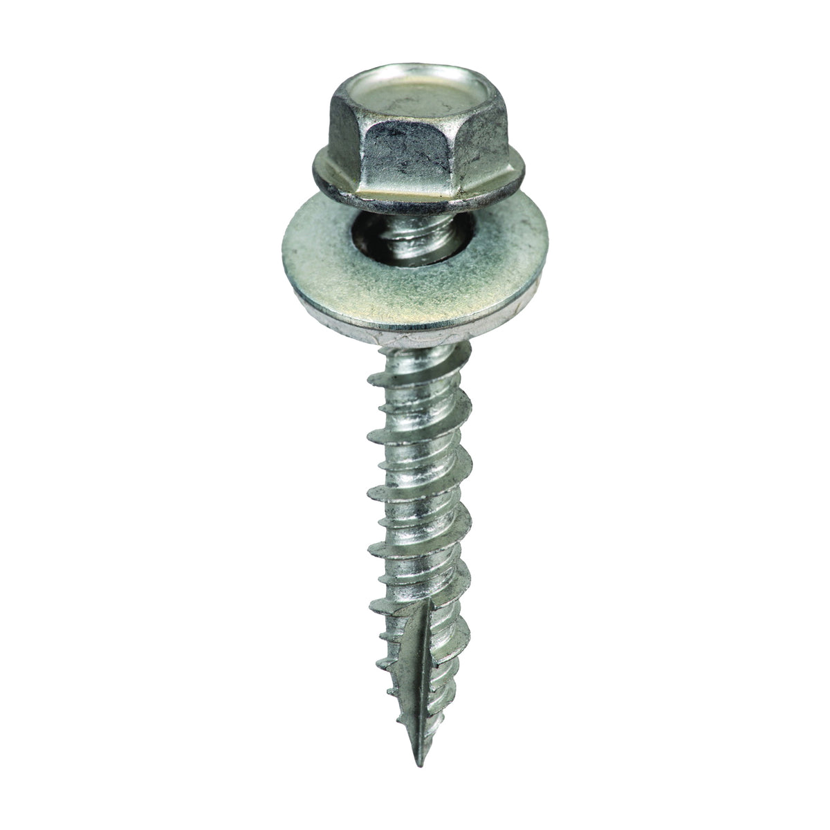 Acorn International SW-MW1415G250 Screw, #14 Thread, High-Low, Twin Lead Thread, Hex Drive, Self-Tapping, Type 17 Point